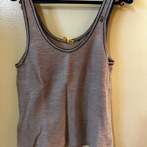 Vintage Fendi Classic Sleeveless Knit Tank Top
